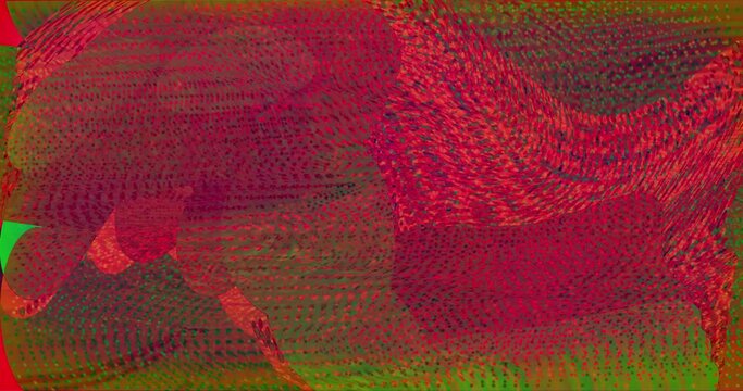 Dynamic Dazzle - Glitch Psychedelic Abstract Background for a Dreamy Video. Create a visually interesting and dynamic background for various types of media projects.
