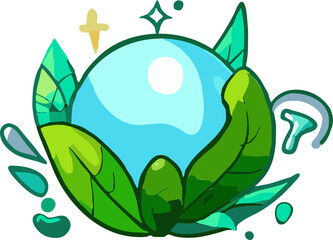 Environment protection png graphic clipart design