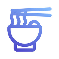 ramen gradient icon