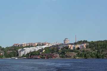 view of the town of the city