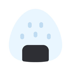 onigiri flat icon