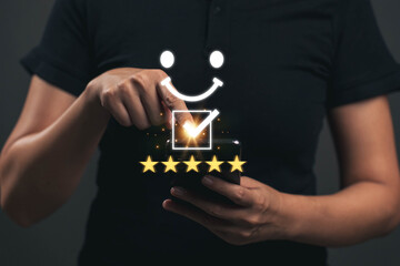 The after-service rating concept to assess the satisfaction of those receiving services.