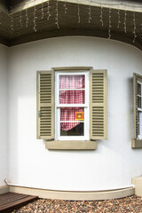old house with windows
