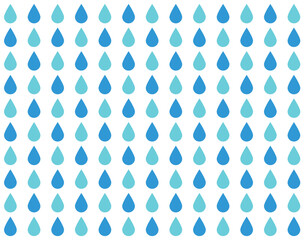青と水色のしずくのパターン背景斜め