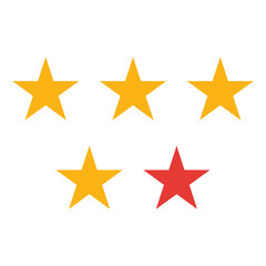 Obraz premium Rating Icon