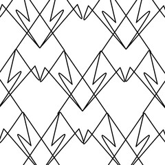 Seamless geometric pattern