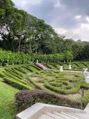 Obraz premium Botanical garden in Malaysia.