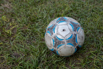 soccer ball on grass
