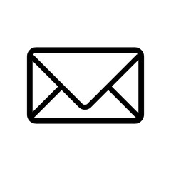 Email icon vector. Mail icon symbol illustration onwhite background..eps