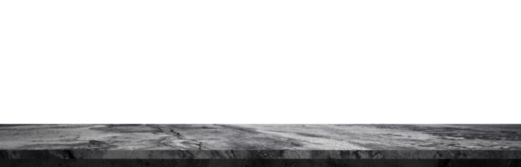 empty wooden table for various uses with transparent PNG background - easy modification