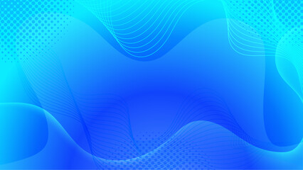 Abstract blue geometric background. Modern background design. Liquid color. Fluid shapes composition. Fit for presentation design. website, basis for banners, wallpapers, brochure, posters
