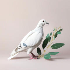 Fototapeta premium Wings of Peace: The Symbolism and Significance of Doves AI Generated