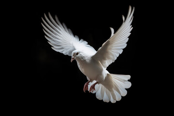Obraz na płótnie Canvas Wings of Peace: The Symbolism and Significance of Doves AI Generated