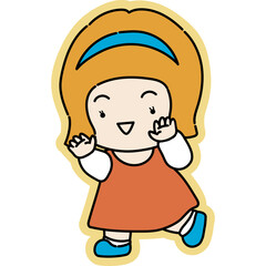 Obraz premium 즐거운 어린이