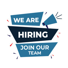 Recruitment advertising template. Recruitment Poster, Job hiring poster, social media, banner, flyer. Digital announcement job vacancies layout