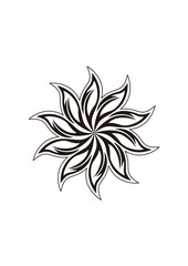 トライバル フラワー