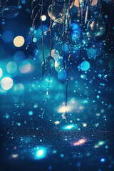 Obraz premium Color spots on the stage