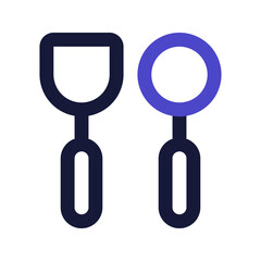 kitchenware line color icon