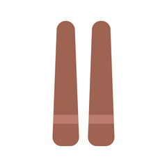 chopsticks flat icon