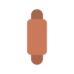rolling pin flat icon