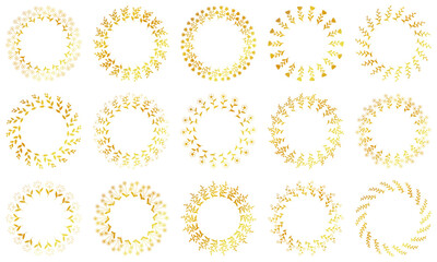 Floral templates for Invitation cards. Flower wedding invitation.