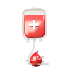 3D ICON BLOOD DONOR