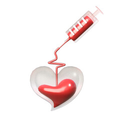 3D ICON BLOOD DONOR
