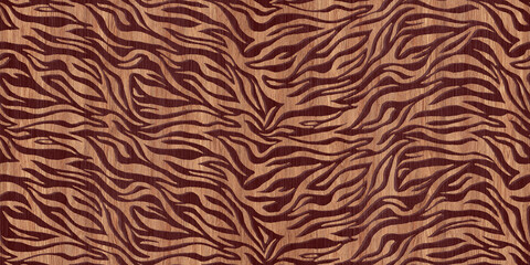 Seamless zebra pattern colorful colorful of wood wood closeup.