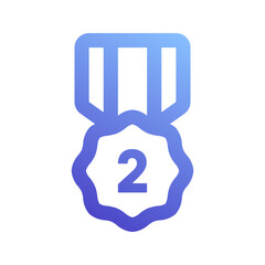 silver gradient icon