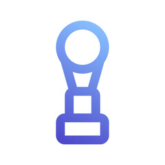 trophy gradient icon