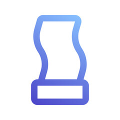trophy gradient icon