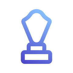 trophy gradient icon