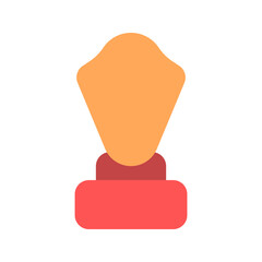 trophy flat icon