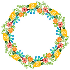 flower wreath