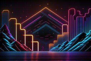 : Neon Light Background,Glowing Neon Background,Neon Abstract,Glow Neonbakground