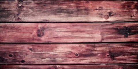 Fototapeta premium Top view Wooden table, Wooden texture pink background. Generative AI