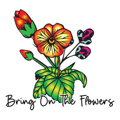 Sublimation Flower Design