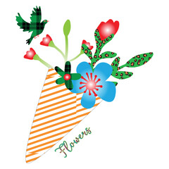 Sublimation Flower Design