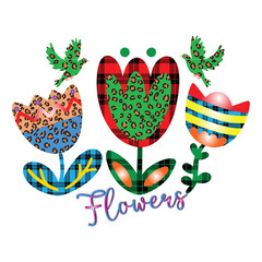 Sublimation Flower Design