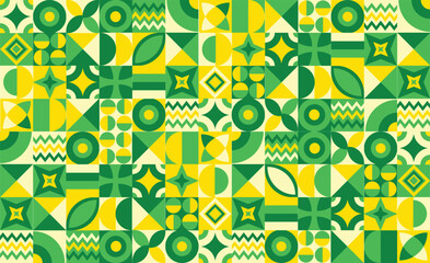 Neo Geometric posterlad graphic trendy illustration, posterlad pattern background design.