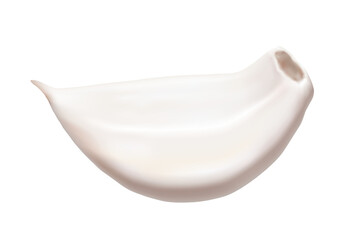 garlic, garlic cloves for food advertising design