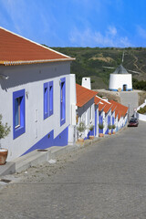 Fototapeta na wymiar Odeceixe windmill, Odeceixe, Aljezur, Faro district, Algarve, Portugal