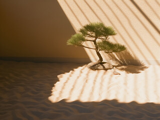 Serenity in a Zen Garden: A Sanctuary of Balance - AI-Generated