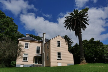Haus in Parkanlage Albert Park in Auckland