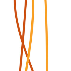 Orange Grid Graphic Lines Background 