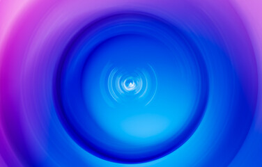 Abstract circle wave lens shine smooth color composition.