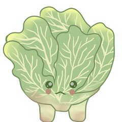 lettuce kawaii cute 