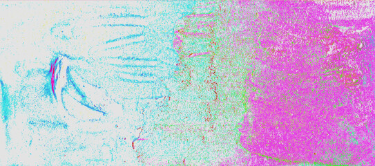 abstract cyan fuchsya watercolor background