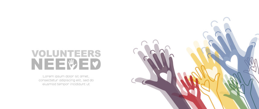 Volunteers Needed banner.
