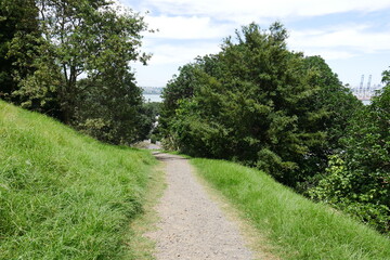 Wanderweg Vulkanberg Devonport Auckland